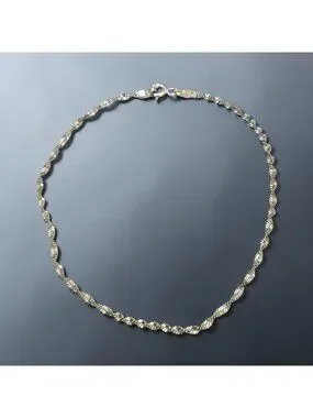 Sterling | Jewelry | Sterling Silver Twisted Chain Anklet 9inch ...
